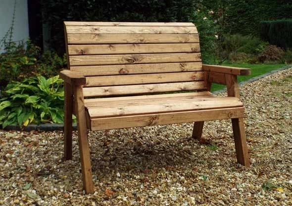 Charles Taylor Traditional Two Seater Bench - Image 3