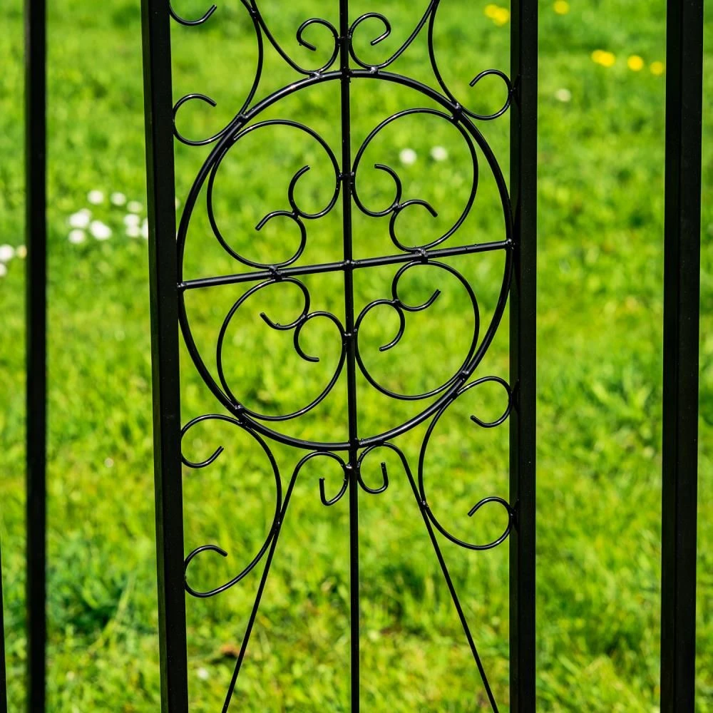 Woodside Northwold Metal Garden Arch, Traditional Decorative Archway For Paths/Entrances - Image 6