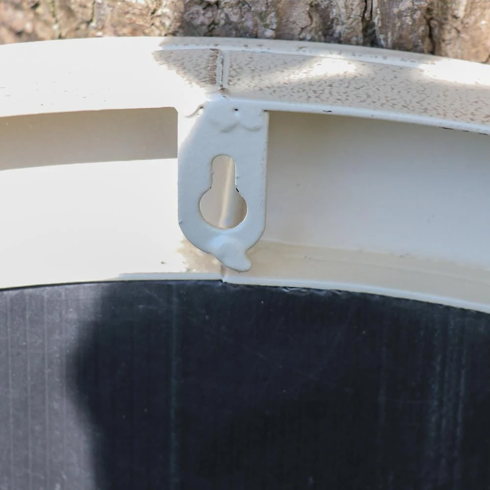 Woodside Acton Large Decorative Arched Outdoor Garden Mirror, 66.5cm X 97.5cm - Image 9