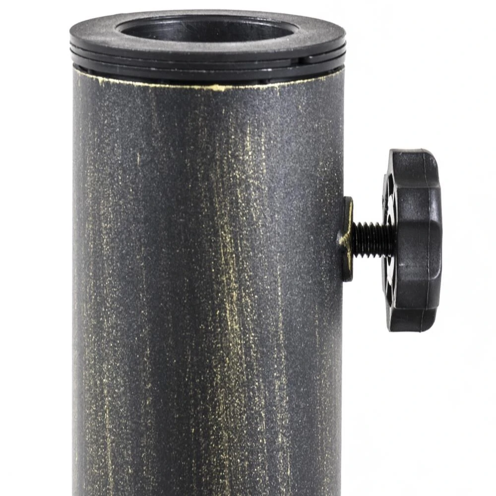 Woodside Rollesby 13kg Universal Round Garden Patio Parasol Umbrella Base Weight - Image 2