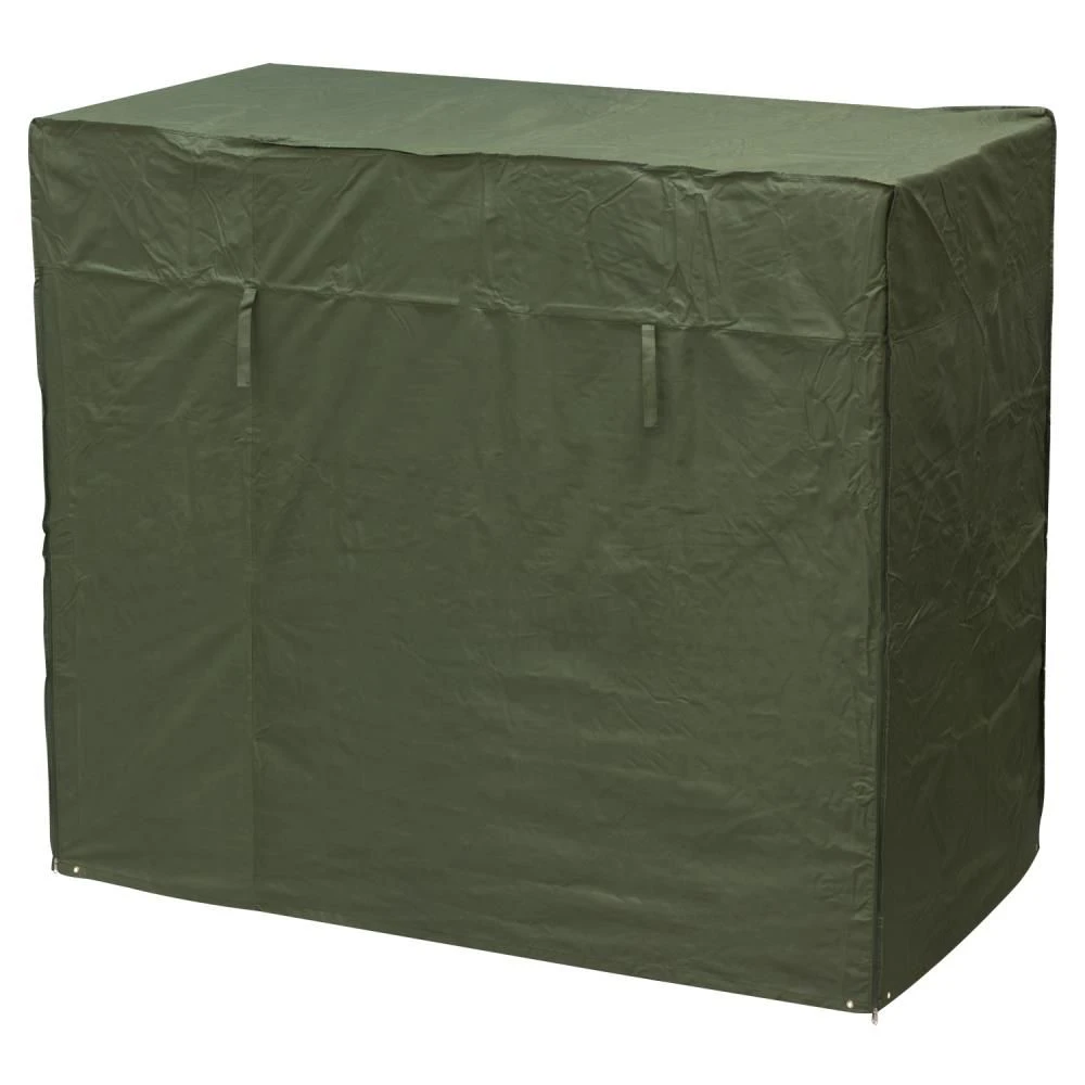 Woodside Waterproof Green 3 Seater Garden Swing Cover Patio Furniture Set - Image 2