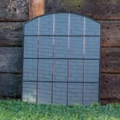 Woodside Mamble Decorative Arched Outdoor Garden Mirror, W: 76cm X H: 91cm