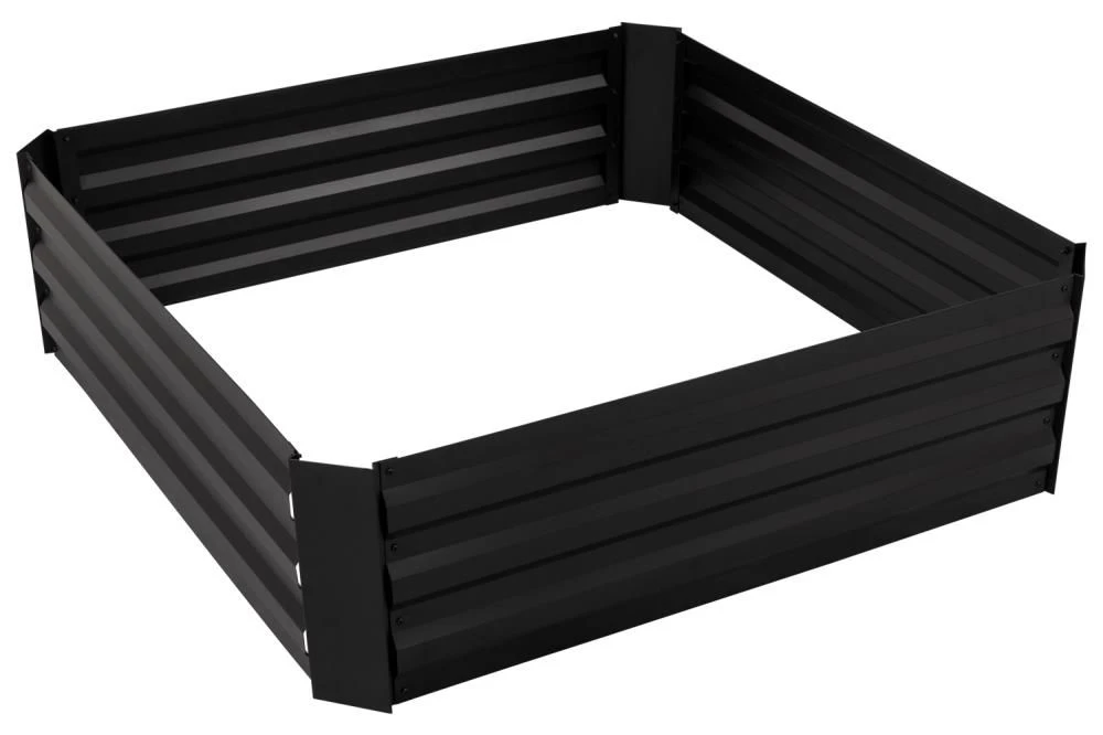 Woodside Outdoor Garden Raised Steel Vegetable/Herb/Flower Grow Bed Planter X 2 - Image 4