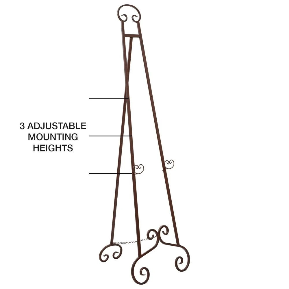 Maribelle 1.8m Adjustable Foldable Studio Easel Art Craft Display Artist - Image 3