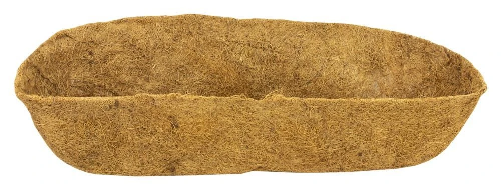 Woodside Extra Deep Natural Coco Fibre Wall/Window Trough Replacement Liners, 60cm, Pack Of 5 - Image 3
