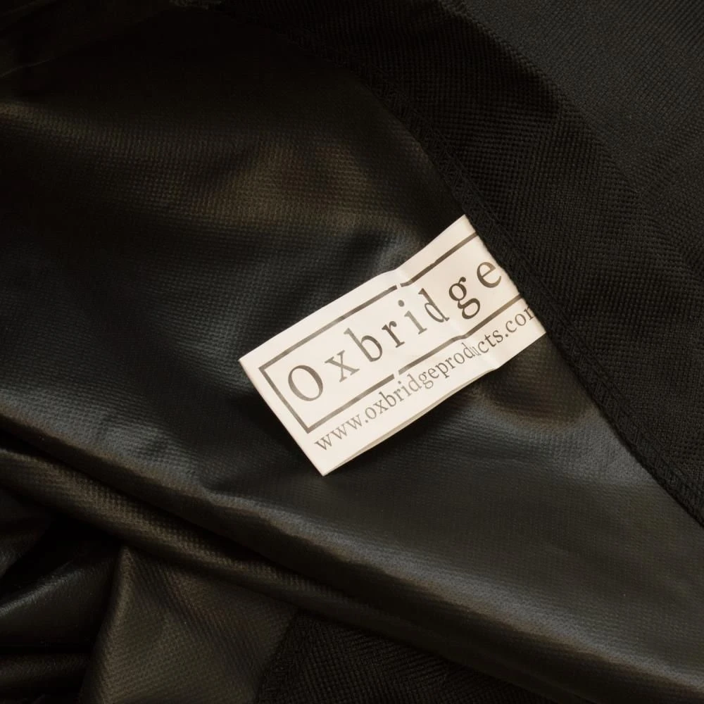 Oxbridge Black Large Round Waterproof Outdoor Garden Patio Set Furniture Cover - Image 3