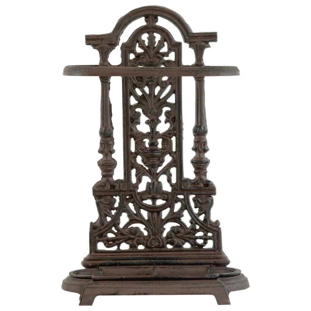 Woodside Ornate Vintage Cast Iron Umbrella/Walking Stick Stand - Image 4