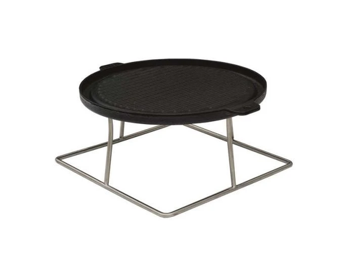 Bramblecrest Griddle & Bracket For Square Firepit Table - Image 2