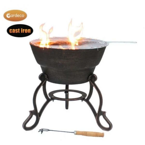 Safir Cast Iron Firepit - Gardeco - Image 2