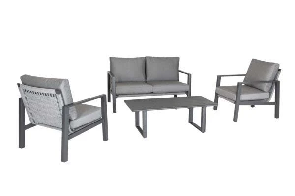 Kettler Larno 4 Seat Lounge Set W Coffee Table - Image 5
