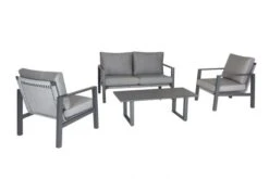 Kettler Larno 4 Seat Lounge Set W Coffee Table
