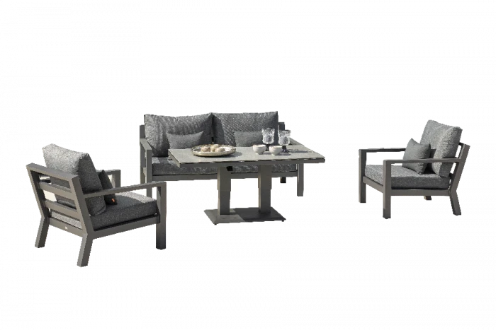 Norfolk Leisure - Timber Lounge Set - Image 8