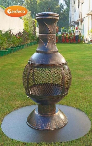 Opera Cast Iron Chimenea - Gardeco
