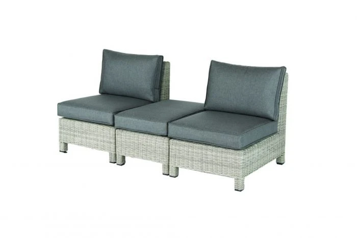 Kettler Palma Low Lounge Corner Set W Coffee Table Whitewash - Image 7