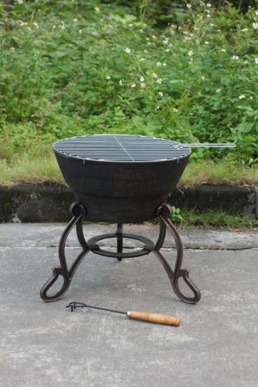 Safir Cast Iron Firepit - Gardeco - Image 4