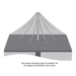 Garland Table Top Centre Water Shedding Pole