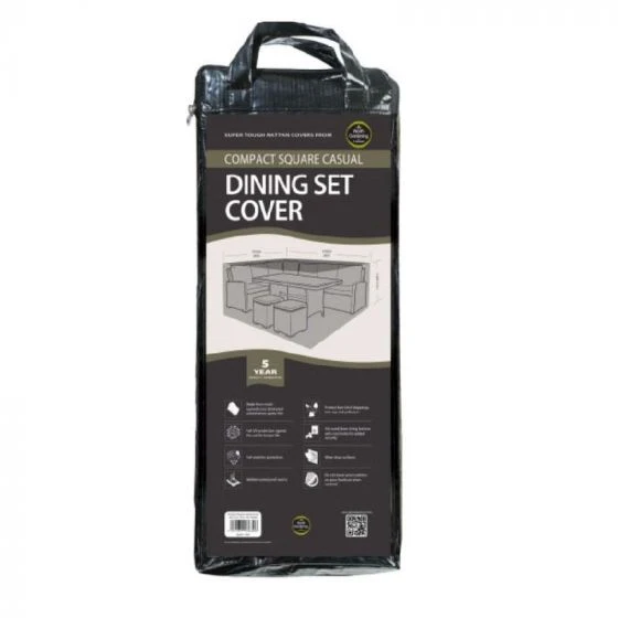 Compact Square Casual Dining Set Cover - Worth Gardening