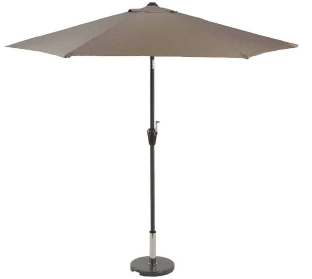 Sturdi Plus 2.5m Aluminium Round Parasol Natural