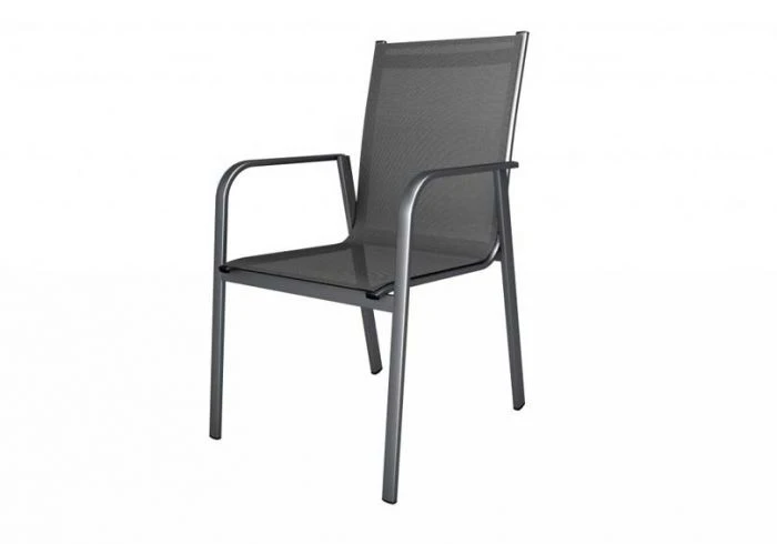 Kettler Surf Stacking Chair Iron Grey - Image 3