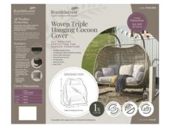 Bramblecrest Triple Hanging Cocoon Cover - Monterey/Chedworth